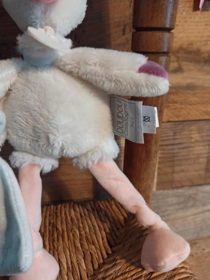 Doudou cigogne doudou et compagnie tbe - photo numéro 3