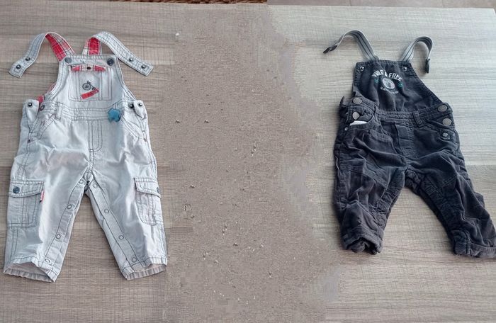Salopettes garçon 6 mois