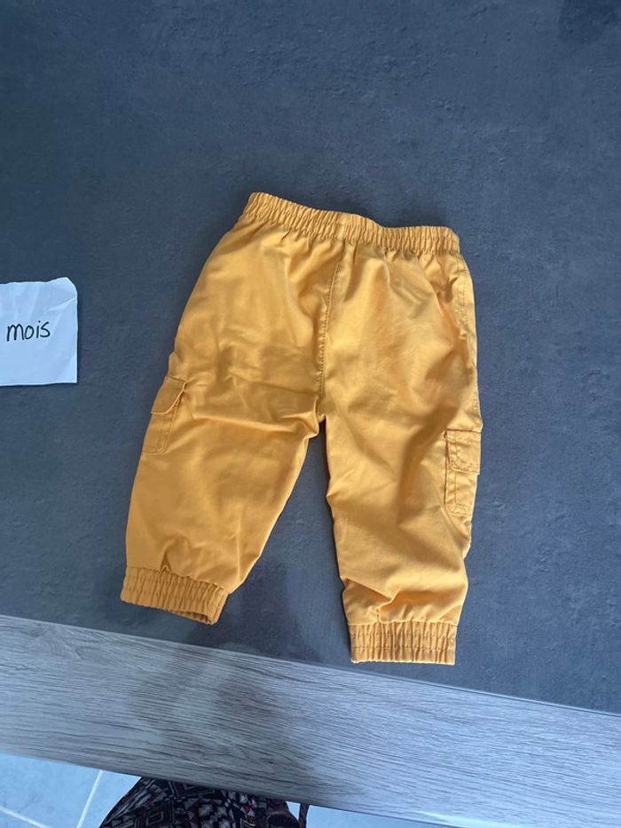 Pantalon chaud jaune 12 mois - photo numéro 3