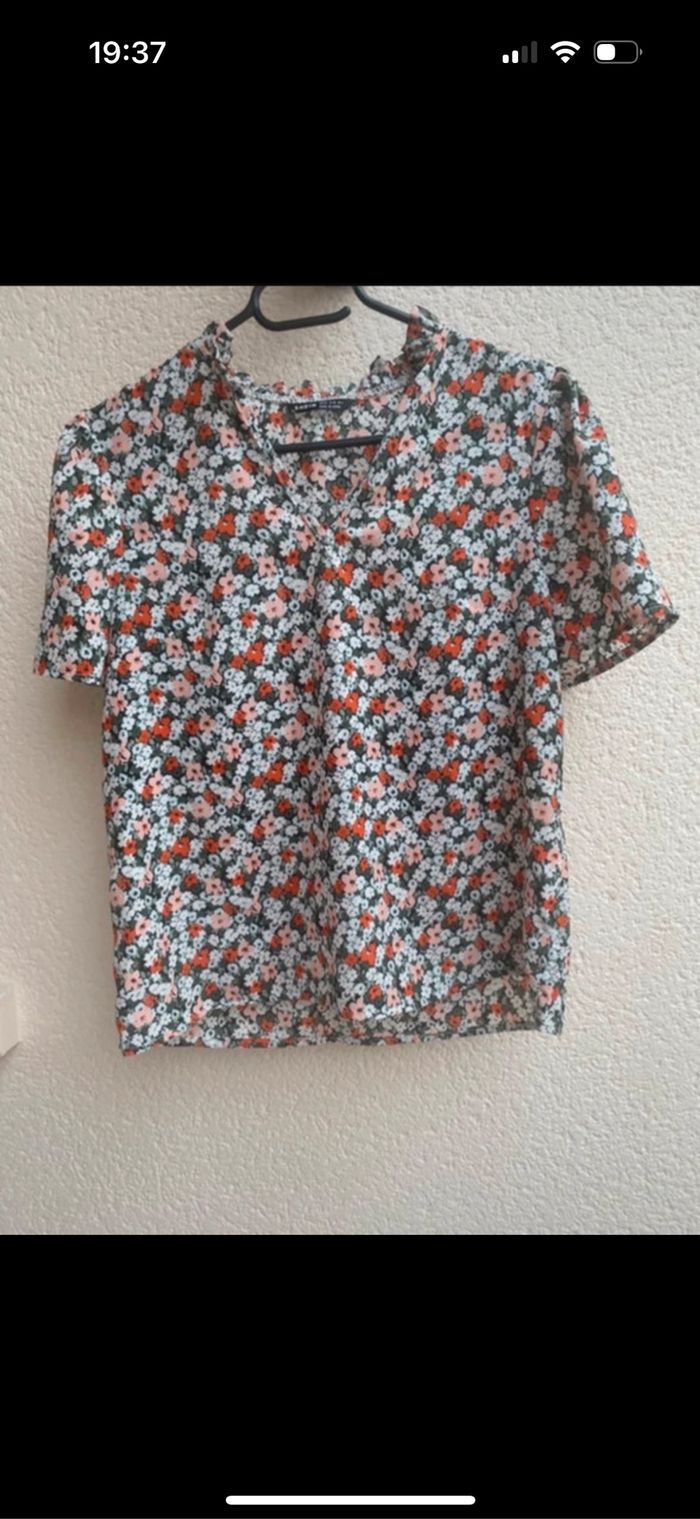Blouse manches courtes
