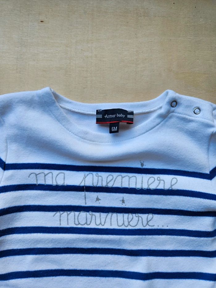 Marinière armor baby - photo numéro 3