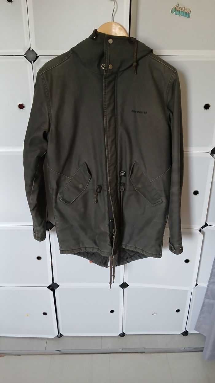 Blouson a capuche carhartt détroit 1889