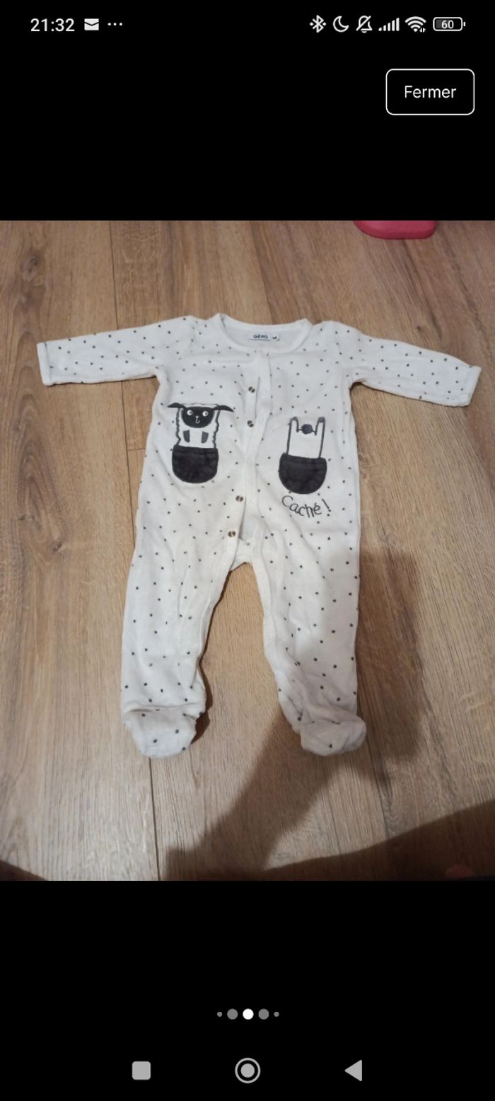 Lot de 9 pyjamas 9 mois - photo numéro 4