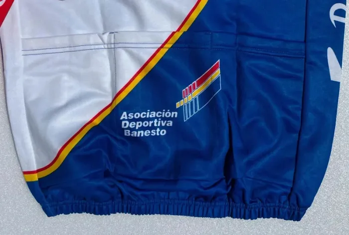 Nalini Banesto Jersey Maillot Veste de cyclisme vintage 90s mens medium - photo numéro 6