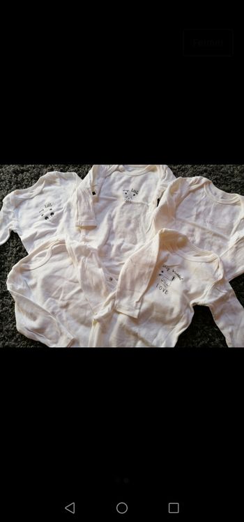 Lot 5 bodies 9 mois