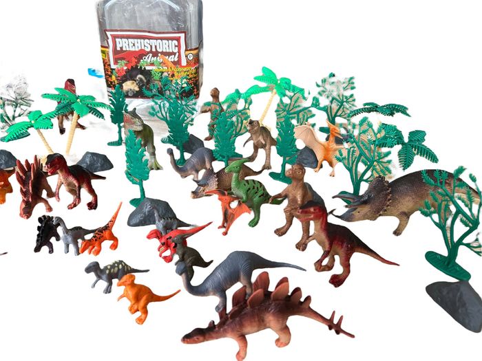 Baril de dinosaures 49 pièces - photo numéro 2
