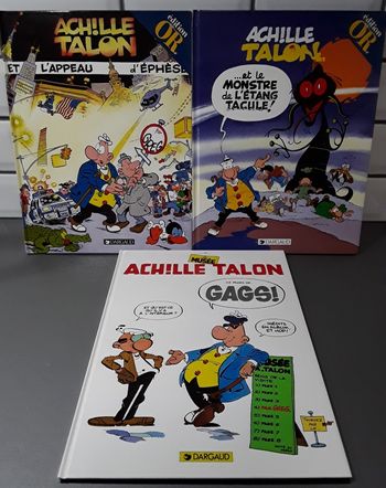 Lot de 3 BD Achile Talon