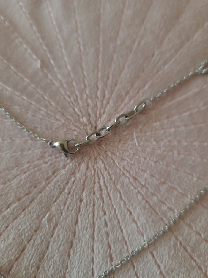 Collier acier et céramique - photo numéro 6
