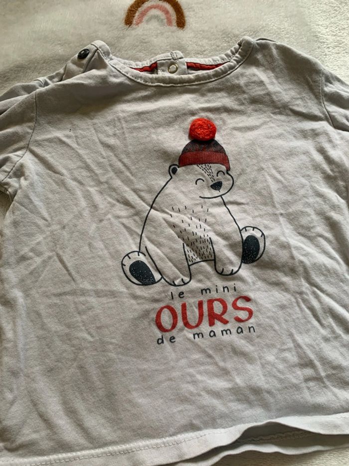 T-shirt manches longues 18 mois - photo numéro 4