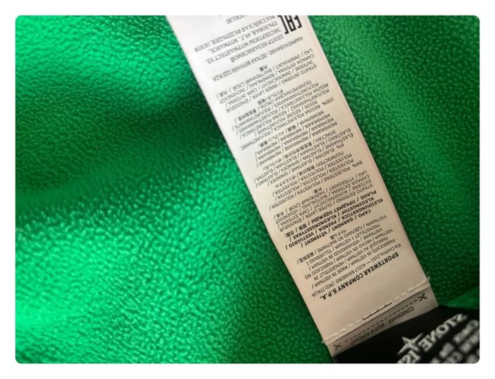 Coupe vent junior Stone Island taille xs vert pomme - photo numéro 10
