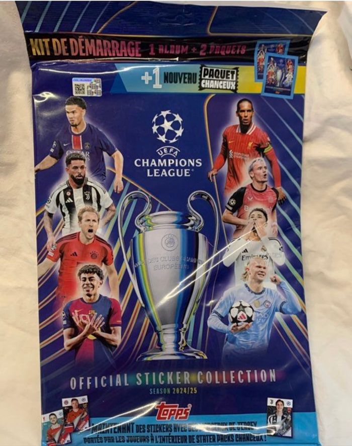 Kit Panini stickers Foot Champions League 2024/2025 ⚽️ neuf scellé - photo numéro 8