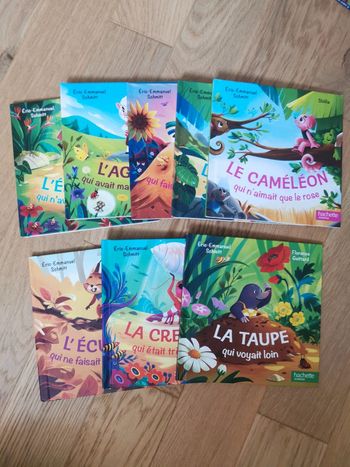 Lot de 8 livres enfants