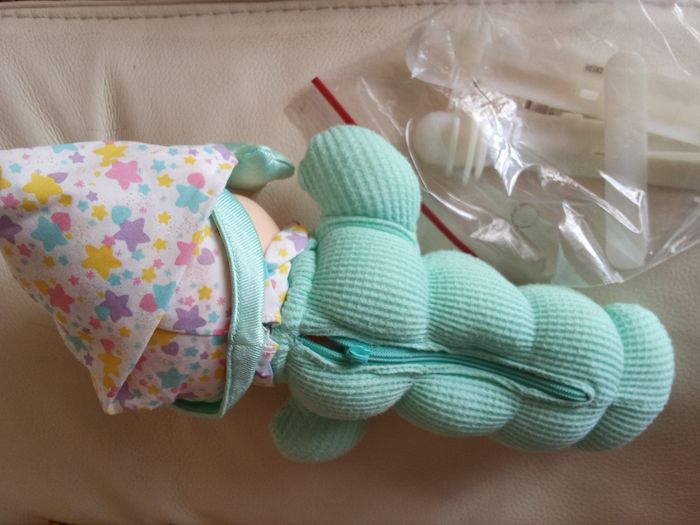 Peluche luciole Playskool  1993 verte clair doudou joli complet - photo numéro 4