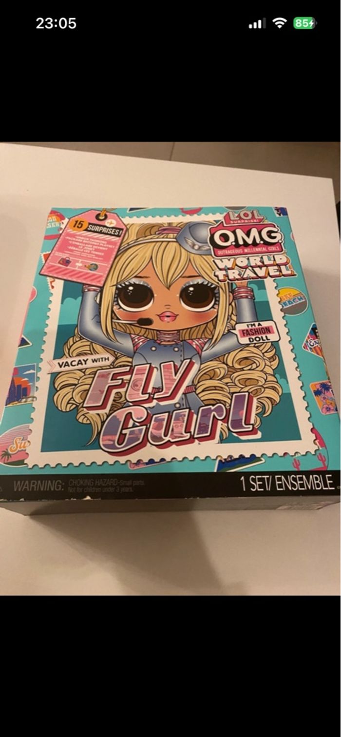 L.O. L. Surprise! OMG World Travel Poupée Mannequin - Fly GURL – avec 15 Surprises - photo numéro 9