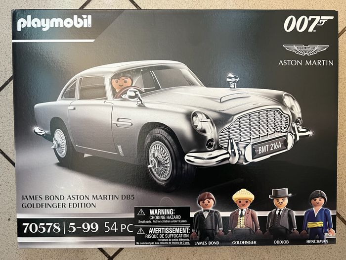 Playmobil 70578 James Bond Aston Martin DB5 – Edition Goldfinger