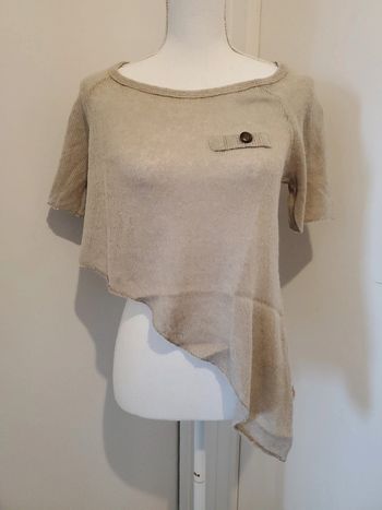Haut asymétrique Made in Italy