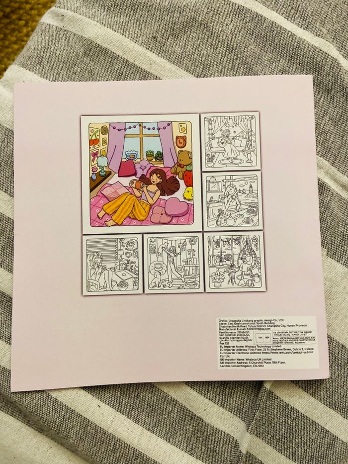 Coloriage cozy home - photo numéro 2