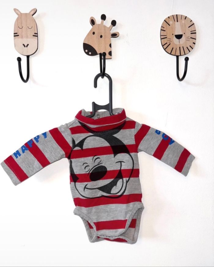 Bodie manches longues Mickey taille 0 mois