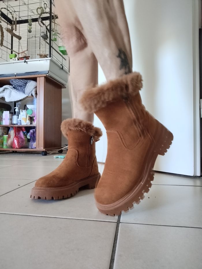 Bottes Fourrées Manoukian neuves - photo numéro 5