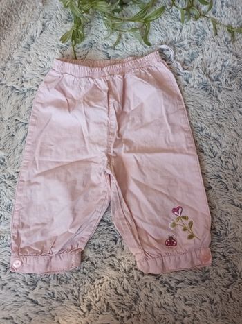 Pantalon rose 24m