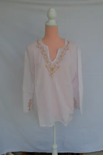 blouse rose pale