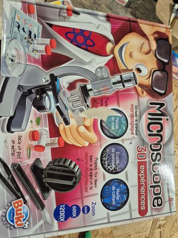 Microscope 30 Expériences buki neuve