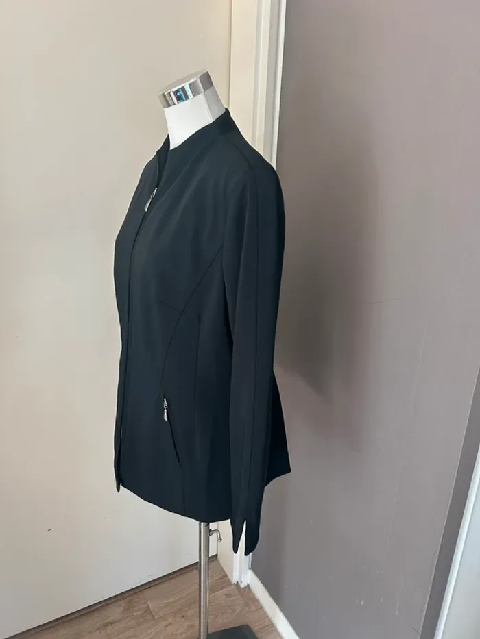 Tony Lamarca veste zippé cintrée noire, femme, taille 40