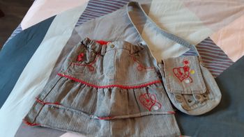 Jupe en jeans