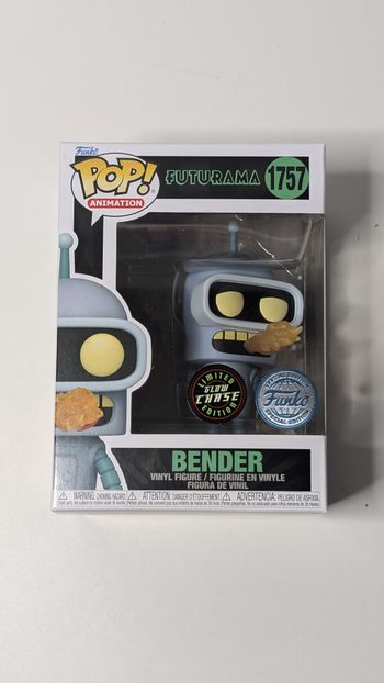 [Funko pop] Figurine Futurama Bender glow chase SE 1757