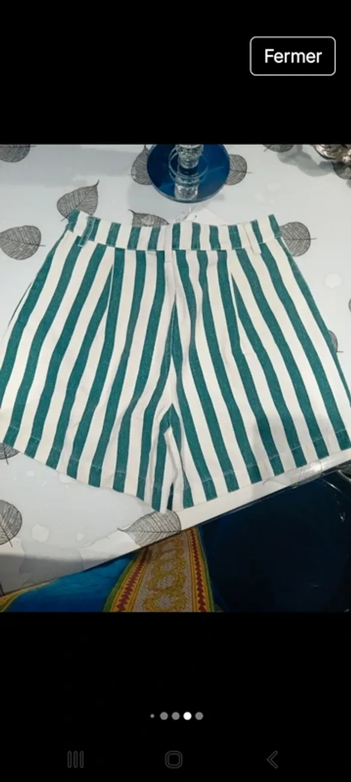 Short de la marque feelkoo taille xs fabrication française 100%coton - photo numéro 5