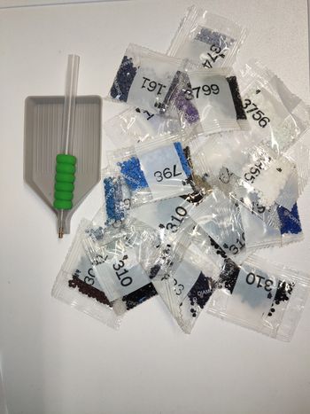 Lot Diamond Painting + perles neuf