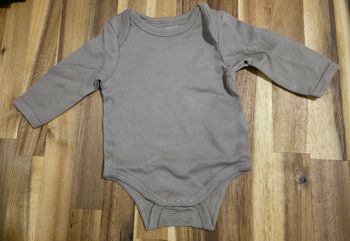 Bodies manches longues 3 mois marron