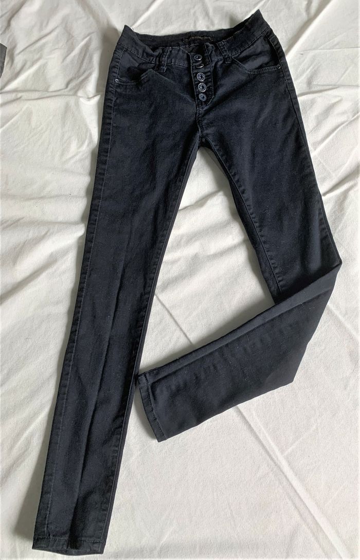 Pantalon marine skinny taille 36/38