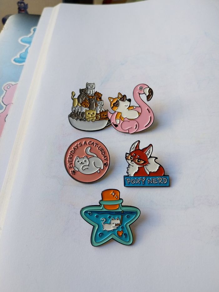 Pins animaux au choix