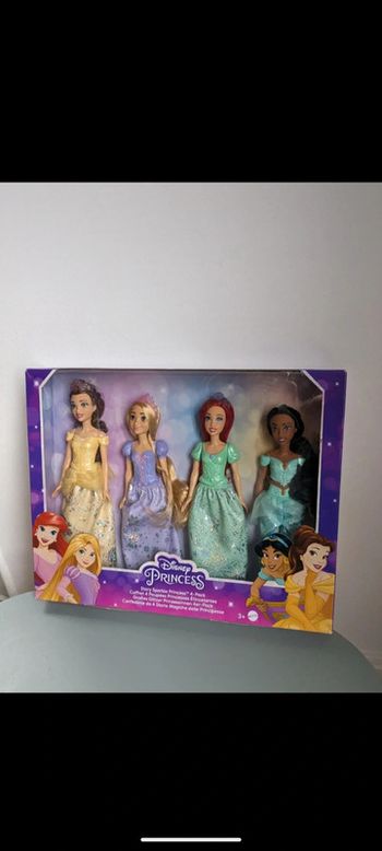 Coffret 5 Princesses Disney, neuf