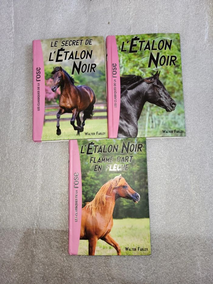 Lot livres cheval