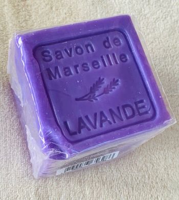Savon de Marseille pur végétal de Lavande