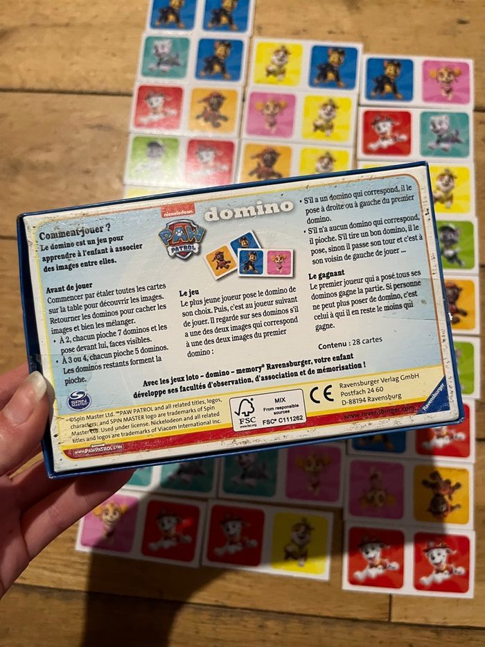 Jeu domino Pat Patrouille nickelodeon 3 ans - photo numéro 4