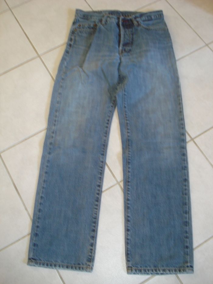 Jeans bleu à boutons CELIO Taille 38/30 - photo numéro 3