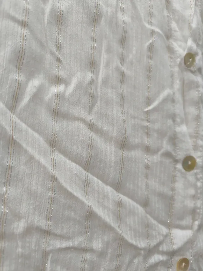 Blouse blanche sans manches – Taille 36 - photo numéro 3