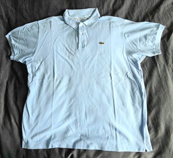 Polo Lacoste bleu/violet 3XL