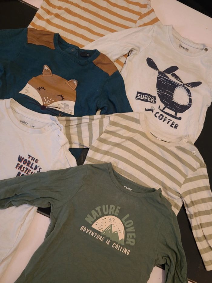 Lot de Tee-shirt manche longue