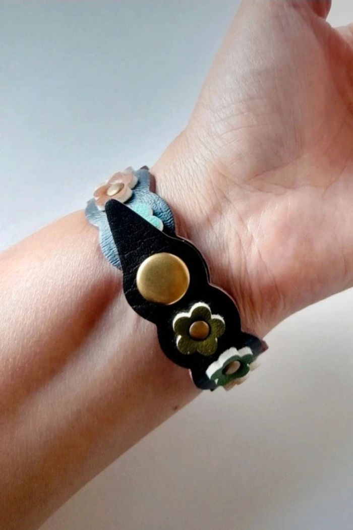 Bracelet en cuir 🌼 - photo numéro 7