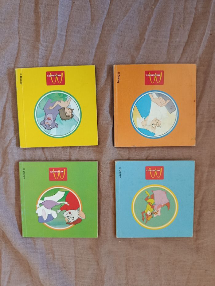Lot de 4 livres Disney classic McDo - photo numéro 2