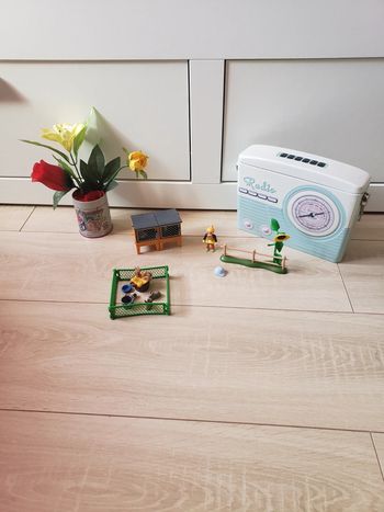 Enclos a lapins numero 5123 🎀 playmobil 15€