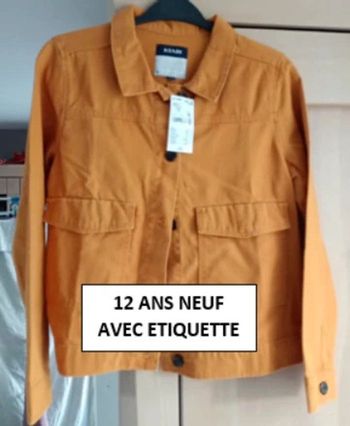 Veste en jean fille 12 ans neuve avec étiquette 