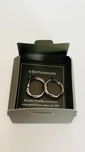 Boucles d’oreilles La Fée Maraboutée