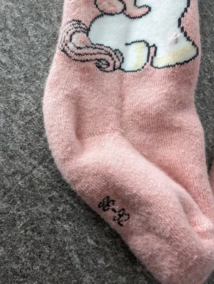 Collants chauds bébé fille 18/24 mois licorne comme neufs - photo numéro 2