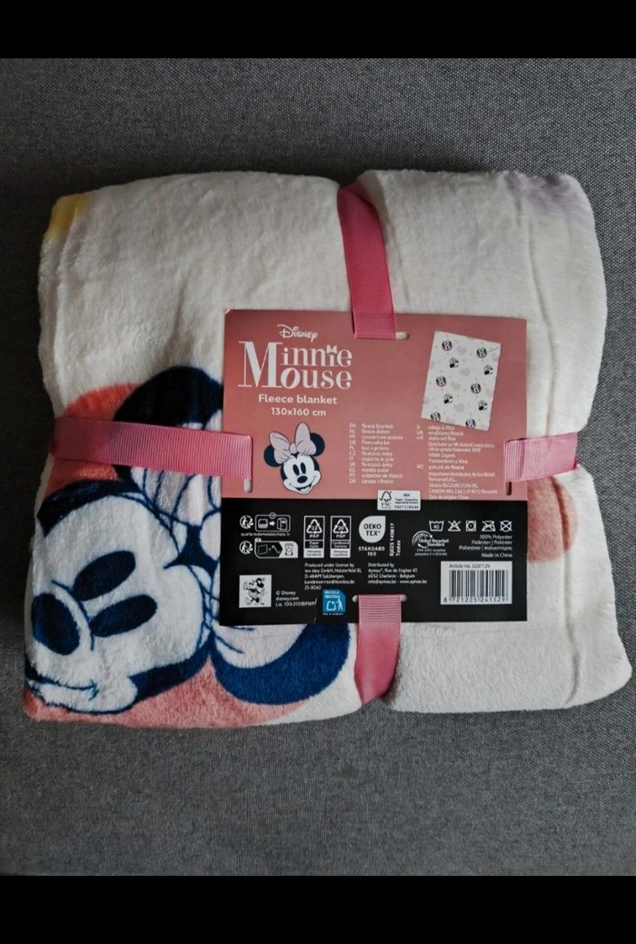 Plaid polaire Minnie