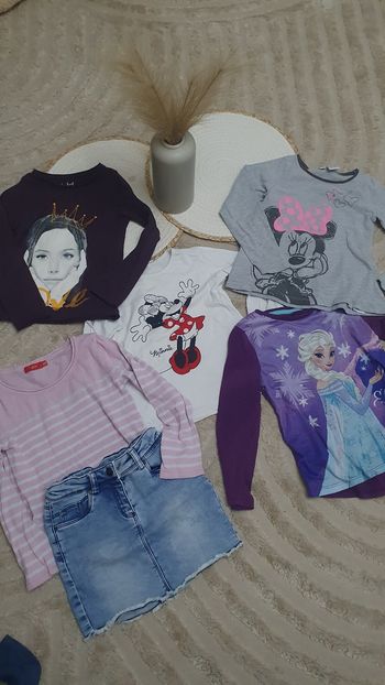 Lot vements fille 6 ans